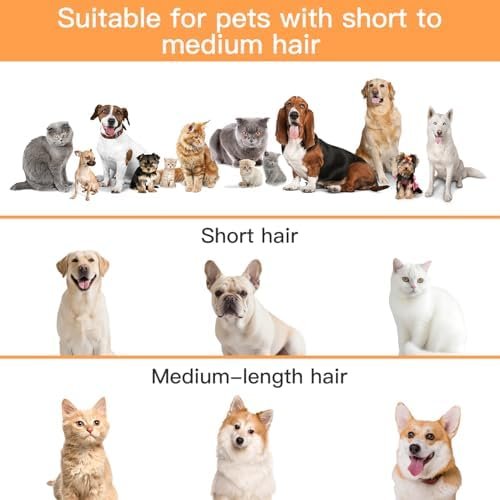 AIRROBO Dog Grooming Vacuum Kit,12000Pa Strong Pet Vacuum for Shedding,Grooming Hai,Quiet,PG100,2L Large Capacity - Image 9